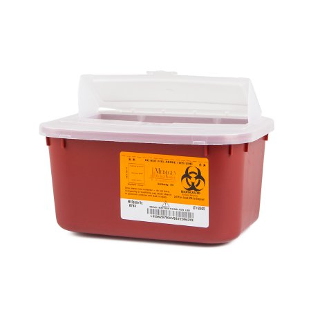 Sharps Container Sharps® 5 H X 10 W X 7 D Inch 1 .. .  .  